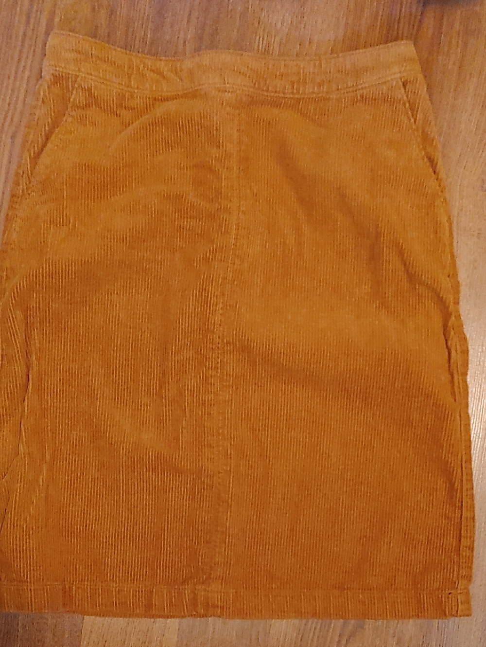 Tu Corduroy Pencil Skirt in Tan Sz 10